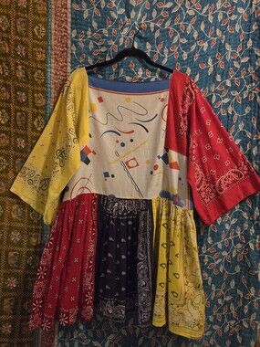 Psychic Outlaw Custom Classic Bandana Mini Dress